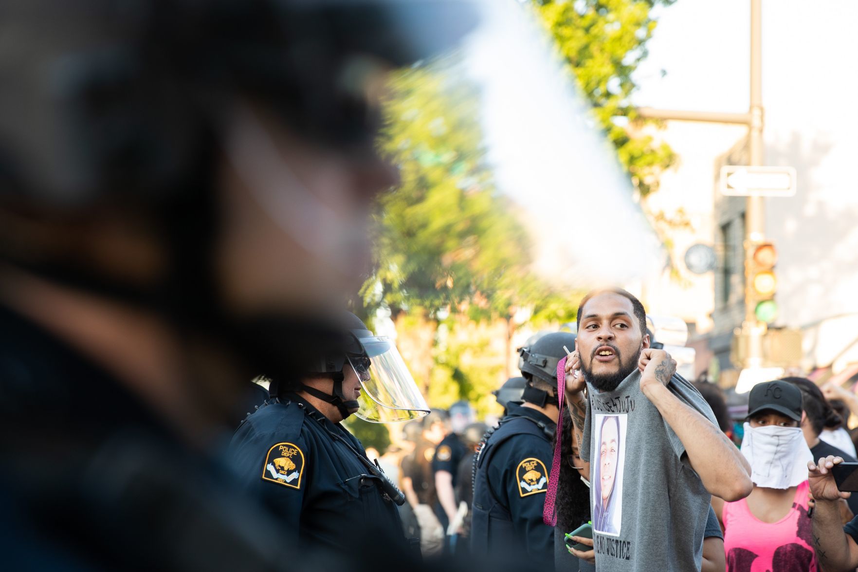 Protest Monday